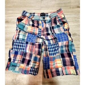 The Children's Place ● Boys' Multi-Colored Patchwork Chino Shorts ● Size 10